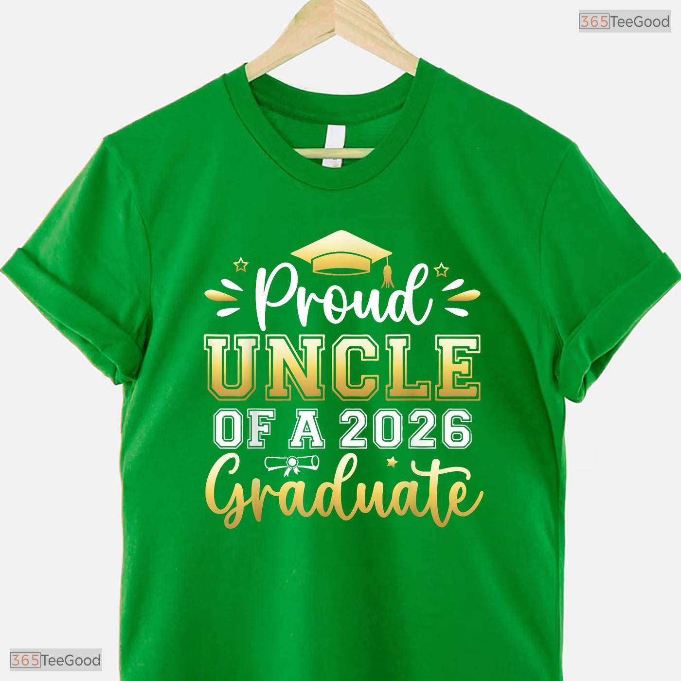 Proud Uncle Of A 2026 Graduate High School Senior Matching Family Party T-Shirt