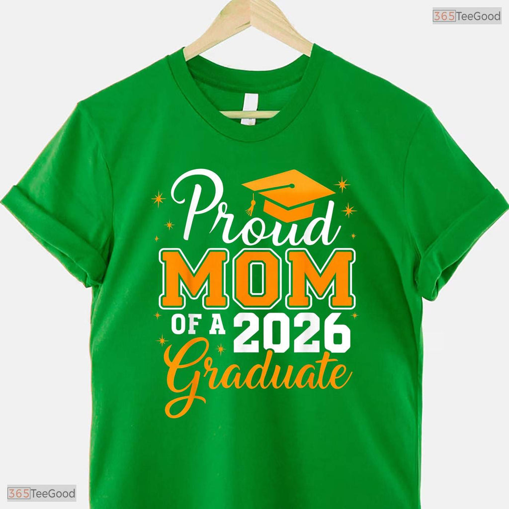 Beautiful Proud Mom Of A 2026 Graduate Class of 2026 Graduation Day T-Shirt