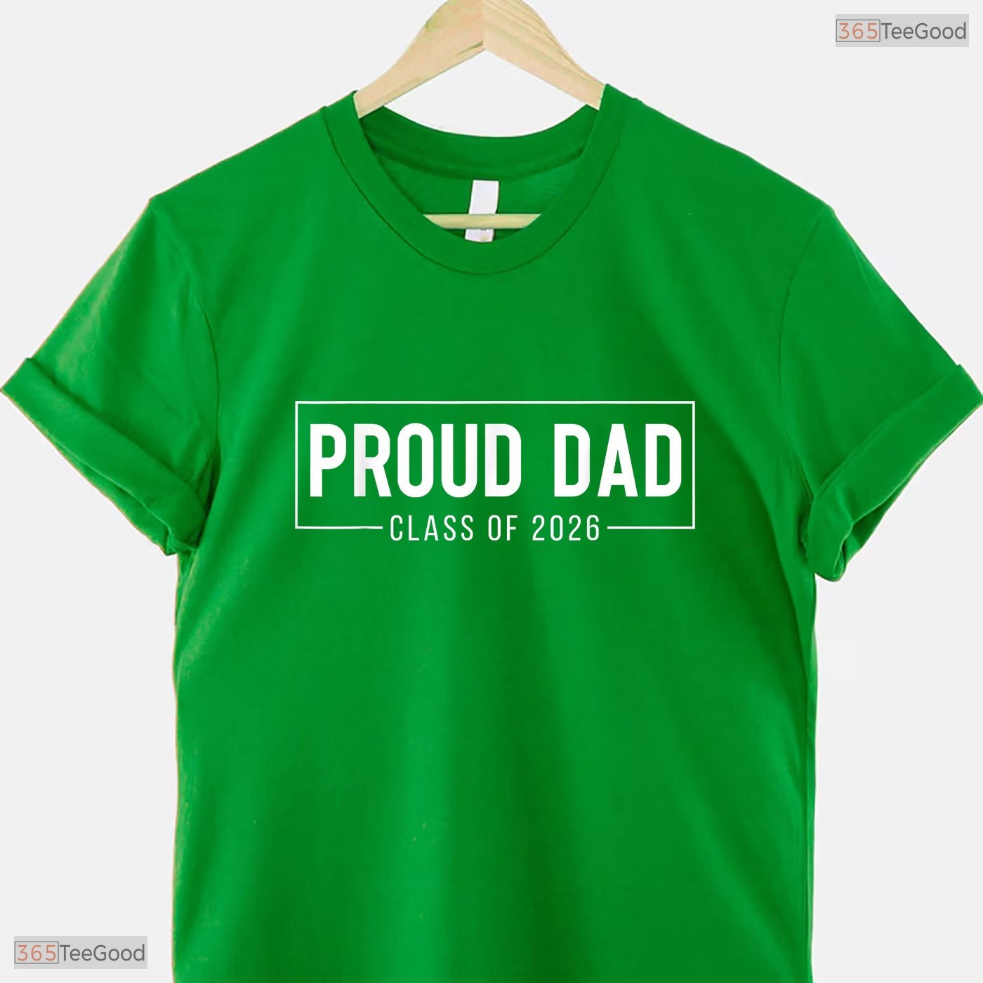 Proud Dad Of A 2026 Graduate Red Stamp Senior Father Family Graduation T-Shirt