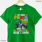 So Long Pre-K Its Been Fun Look Out Kindergarten Here I Come Graduation T-Shirt