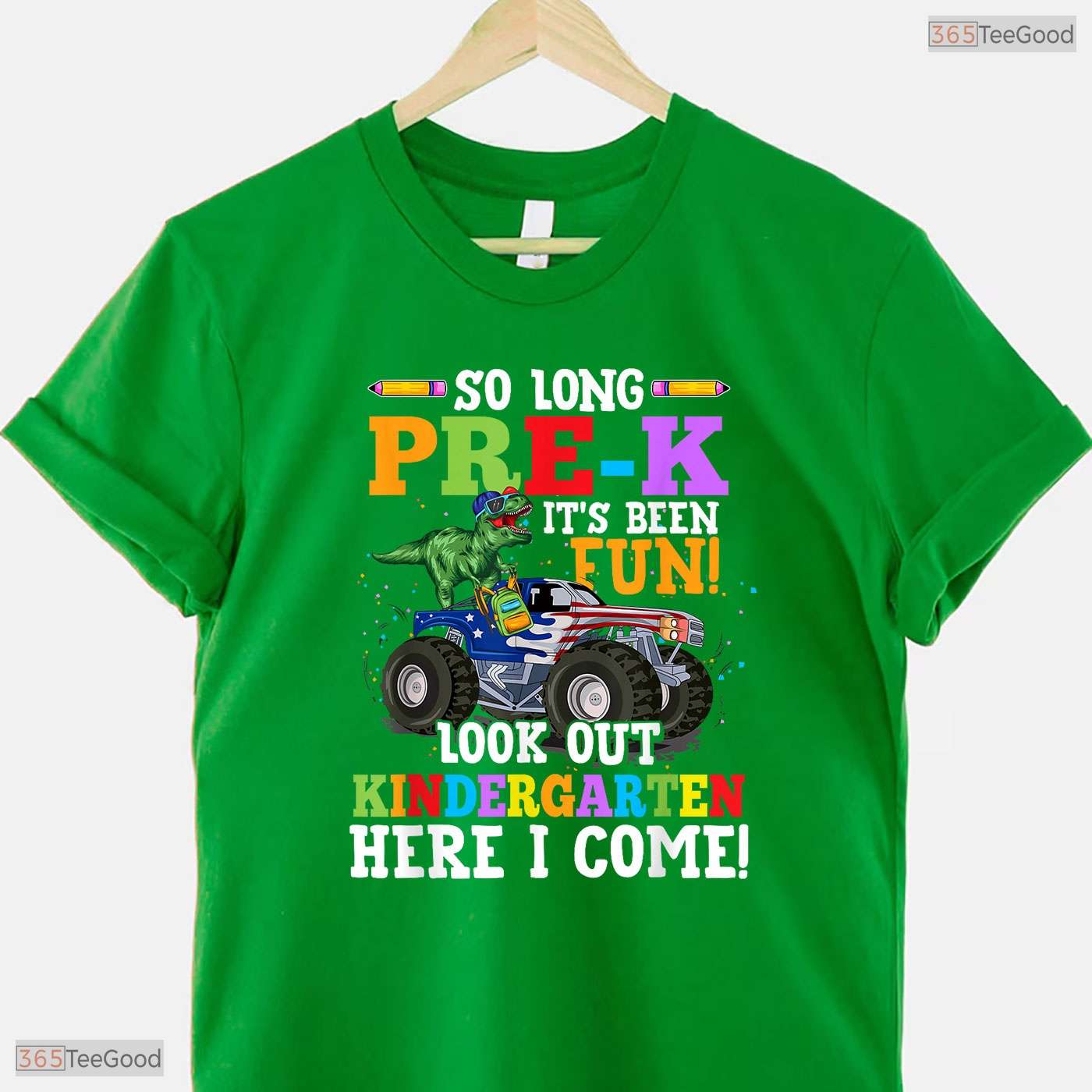 So Long Pre-K Its Been Fun Look Out Kindergarten Here I Come Graduation T-Shirt