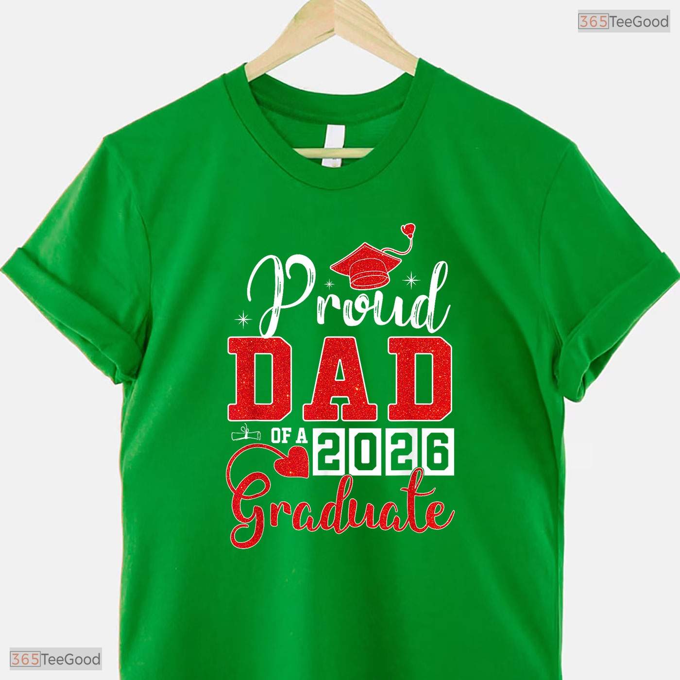 Proud Dad Of A 2026 Graduate Senior Class Ceremony Matching Family Party T-Shirt