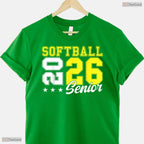 Softball Senior Night 2026 Class Of 2026 Graduation Sports Team Player T-Shirt