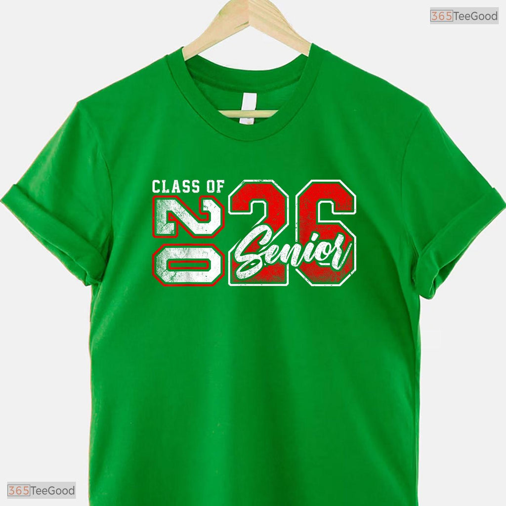 Class Of 2026 Senior Graduation Apparel For Men Commemorative Party T-Shirt