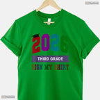 Bye 3rd Grade Last Day Of School 2026 Signing Autographs Memory Kids T-Shirt