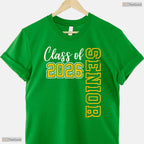Class Of 2026 Senior High School Graduation Black And Gold Party T-Shirt