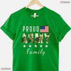 Proud Military Family Army Graduation Ceremony Mom Dad Brother Sister Shirt