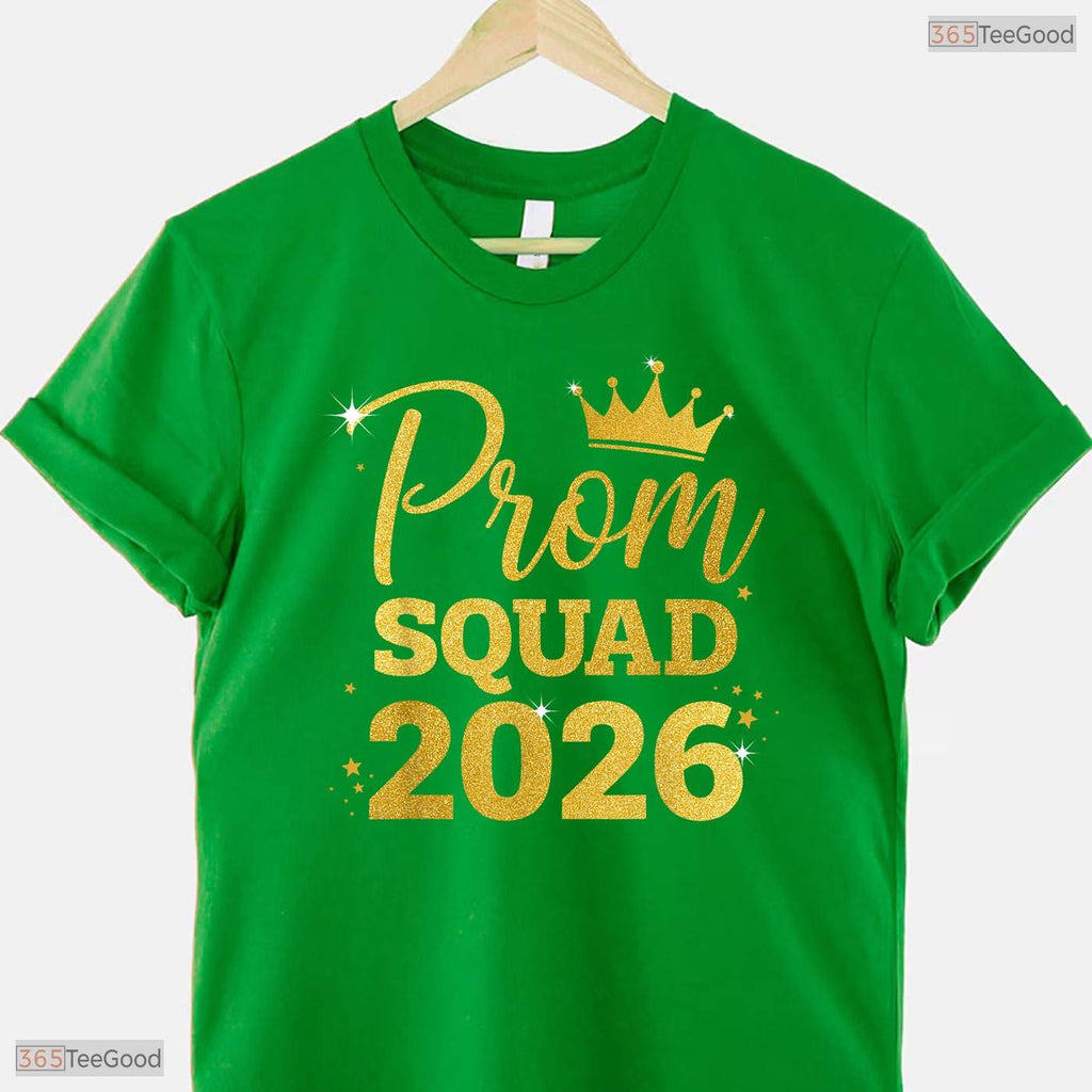Prom Squad Class Of 2026 High School Senior Graduation Celebration T-Shirt