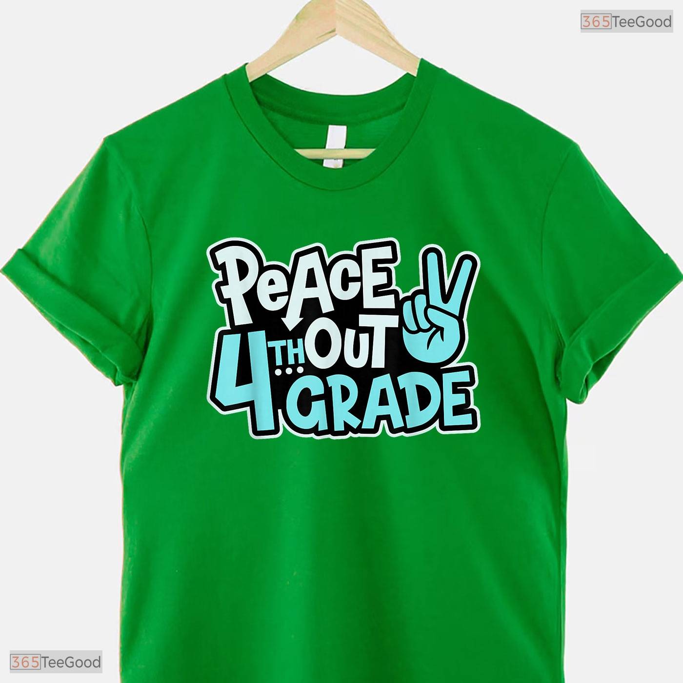 Peace Out 4th Grade Last Day Of School Fourth Grade Graduation Youth Kids T-Shirt