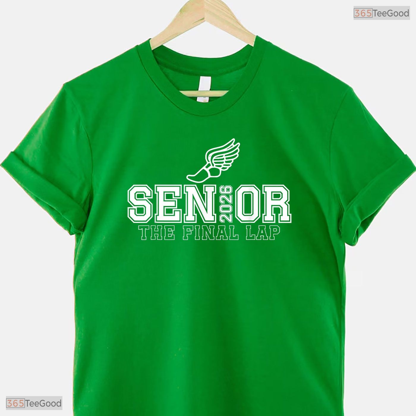Athletic Track & Field Senior 2026 Graduation Year The Final Lap Day T-Shirt