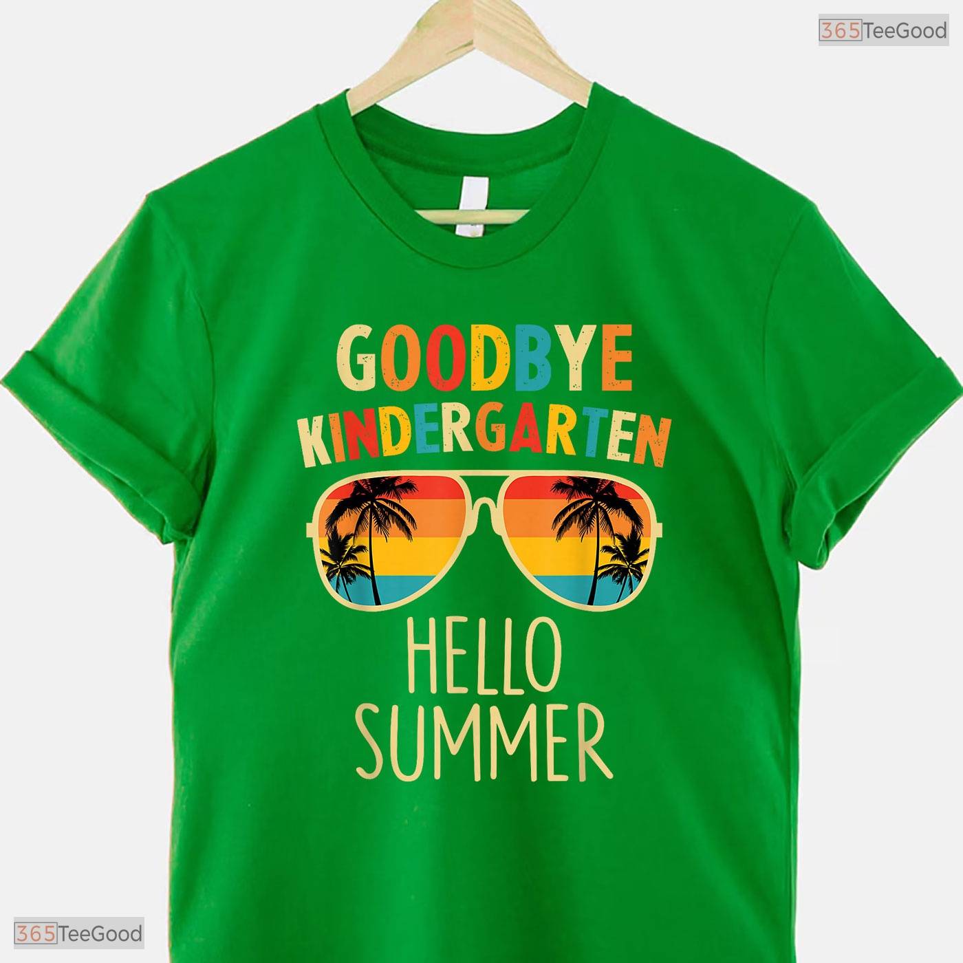 Awesome Goodbye Kindergarten Hello Summer Last Day Of School Graduation Boy T-Shirt