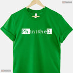 Proud PhD Graduate Doctorate Degree Student University Ceremony Party T-Shirt