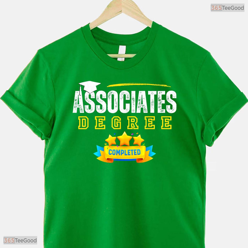 Proud Associates Degree Graduate College Alumni Celebration Party T-Shirt