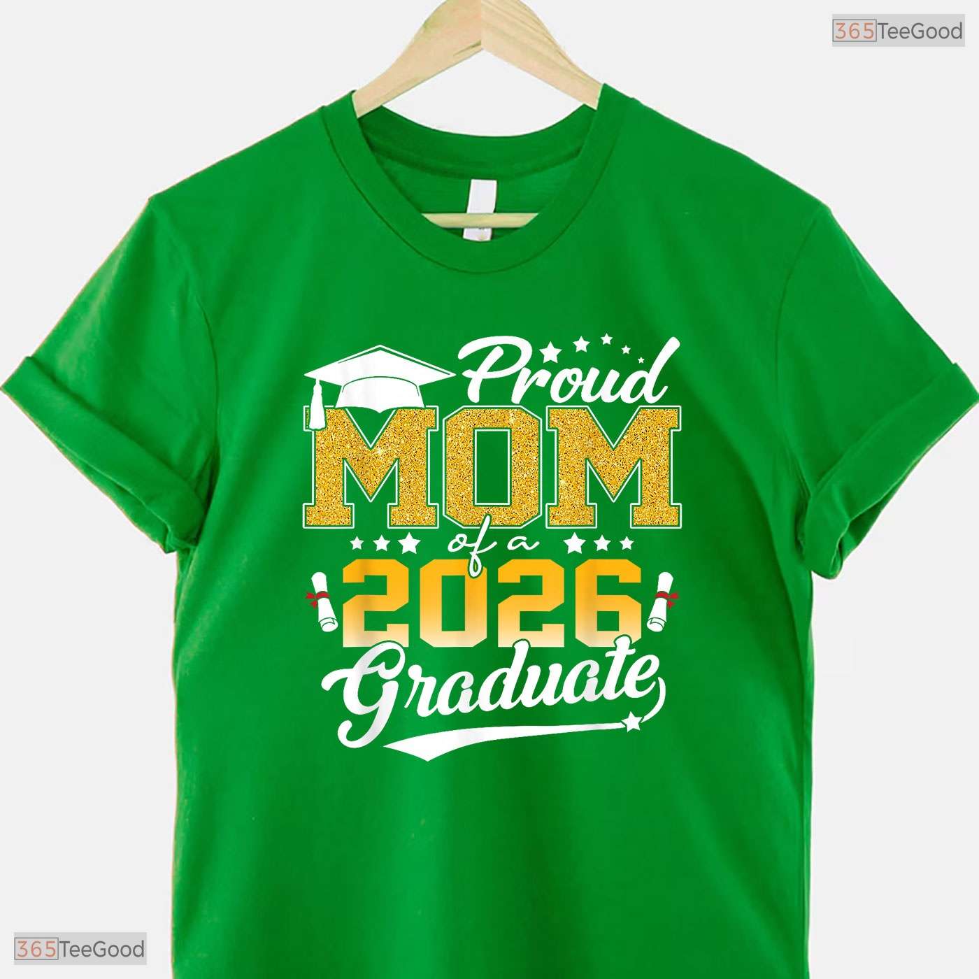 Senior Mom 2026 Proud Mother Of A Class Of 2026 Graduate Celebration T-Shirt