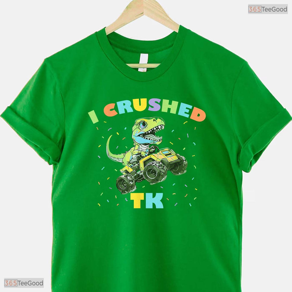 I Crushed TK Transitional Kindergarten Graduate Moving Up Ceremony Youth Kids T-Shirt