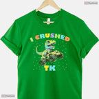 I Crushed TK Transitional Kindergarten Graduate Moving Up Ceremony Youth Kids T-Shirt