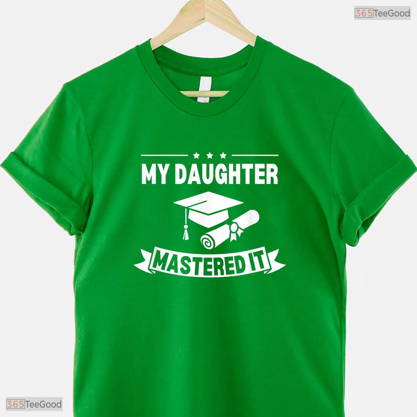 My Daughter Mastered It Masters Degree Graduation Funny MBA Family Celebration Shirt
