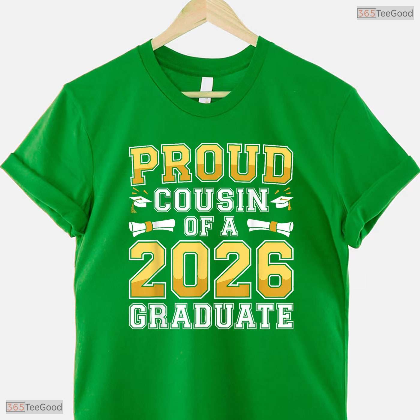 Proud Cousin Of A Class Of 2026 Graduate High School Family Party T-Shirt
