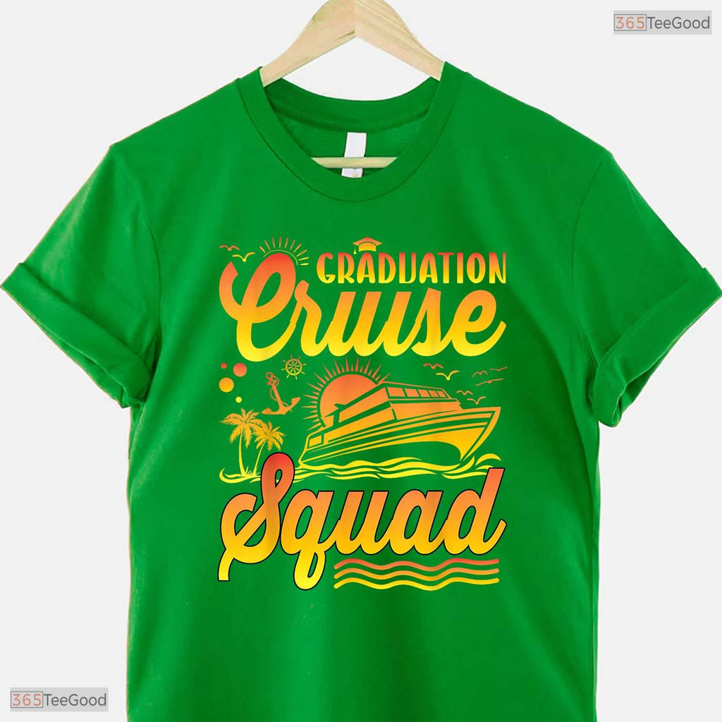 Matching Graduation Cruise Squad Vacation Cruising Graduate Summer Getaway T-Shirt