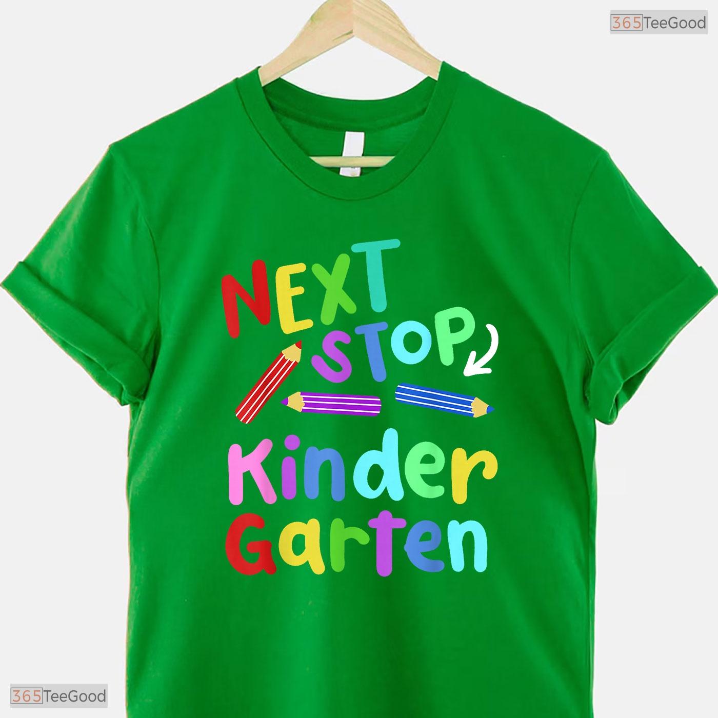 Next Stop Kindergarten 2026 Preschool Graduation Moving Up Ceremony Youth T-Shirt