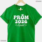 Prom Squad 2026 Graduate Funny High School Senior Dance Celebration T-Shirt