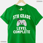 5th Grade Gamer Graduation Class Of 2026 Video Game Lover Moving Up T-Shirt