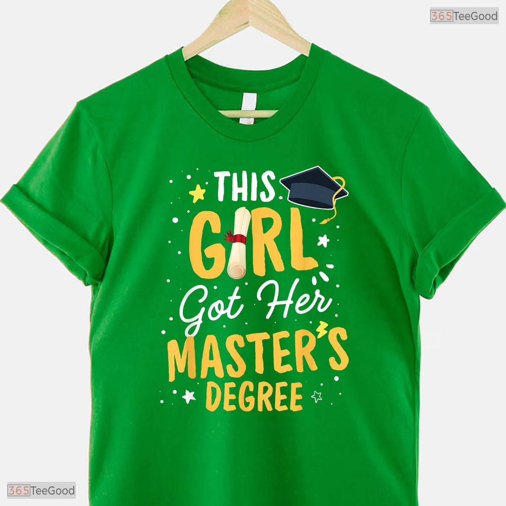 This Girl Got Her Masters Degree Mastered It 2026 University Graduate Shirt