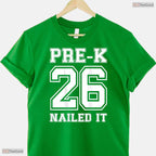 Pre K Grad 2026 Nailed It Cute Preschool Graduation Moving Up Ceremony Shirt