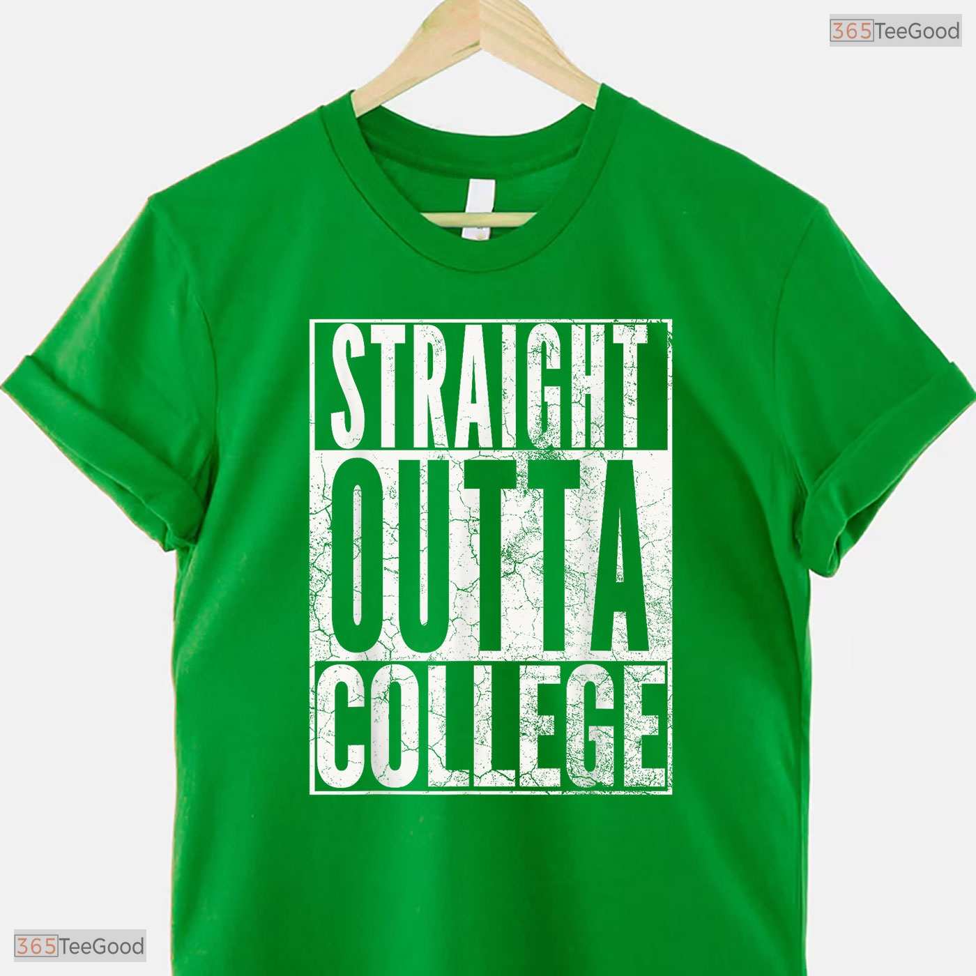 Straight Out Of College 2026 Graduation University Alumni Party T-Shirt