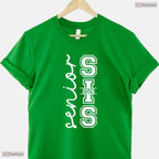 Proud Sister Of A Class Of 2026 Graduate High School Senior Commemorative T-Shirt