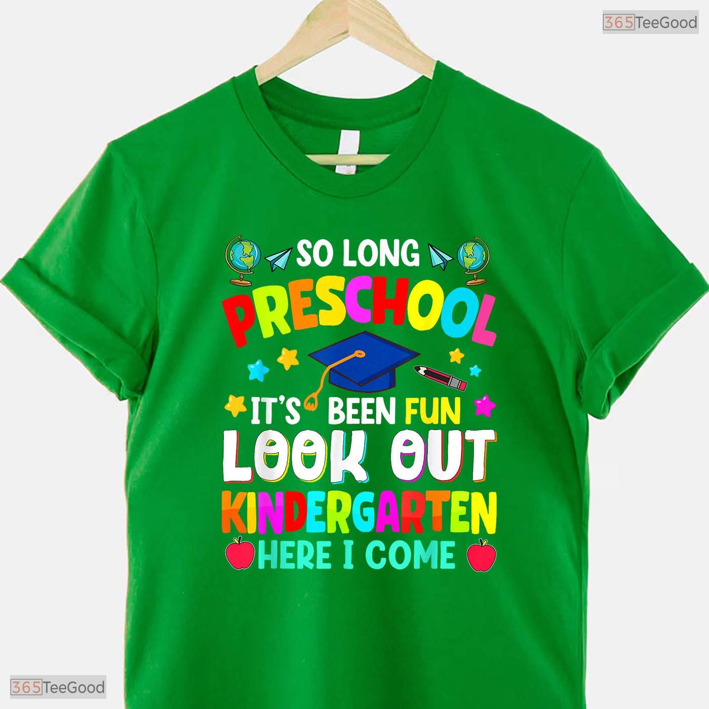 Cute So Long Preschool Graduation Graduate Teacher Kid Boy And Girl Matching T-Shirt