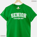 Senior 2027 Class Of 2027 Graduate High School College Commemorative Party T-Shirt