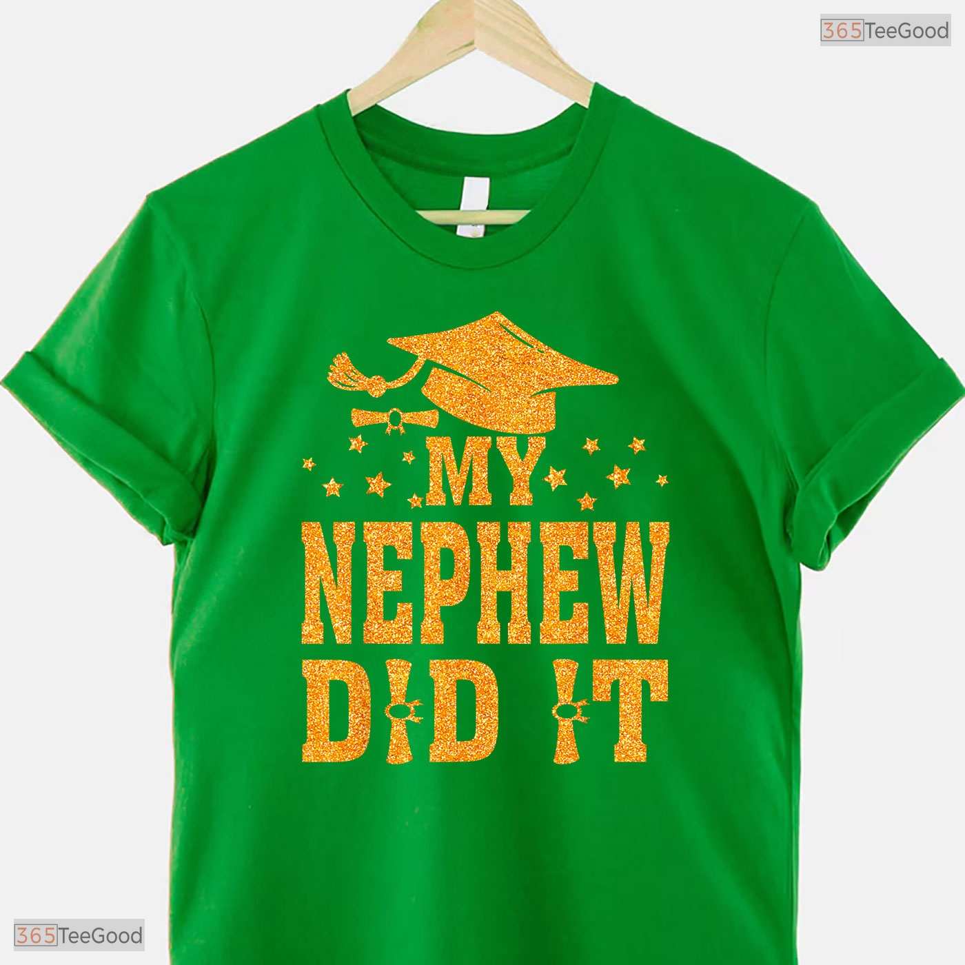 My Nephew Did It Graduation 2026 Proud Family Matching College Ceremony Party T-Shirt