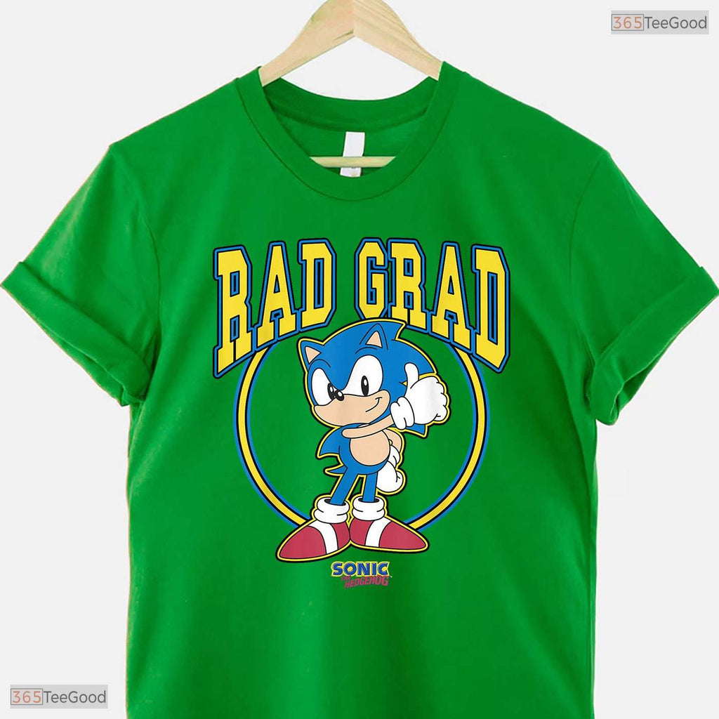 Awesome Fast Blue Gamer Character Rad Grad Thumbs Up Graduation Boys T-Shirt