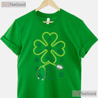 Shamrock Stethoscope Scrub Nurse St Patricks Day T-Shirt RN Medical Crew