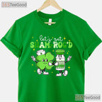 Lets Get Sham Rocd ICU Nurse St Patricks Day T-Shirt Funny Medical Gift