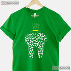 Dentist Tooth Saint Pattys St Patricks Day T-Shirt Dental Squad Hygiene Tee