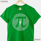 Pi Symbol T-Shirt 3 - 14 Number Math Science Teacher Student Geek Gift Top