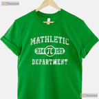 Mathletic Dept 3 - 14159 Pi Day Math Teacher Vintage T-Shirt Sports Look