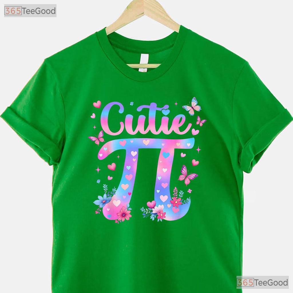 Cutie Pi Day Women Kids Men Toddler T-Shirt Math Teacher Student Gift