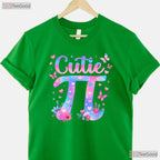 Cutie Pi Day Women Kids Men Toddler T-Shirt Math Teacher Student Gift