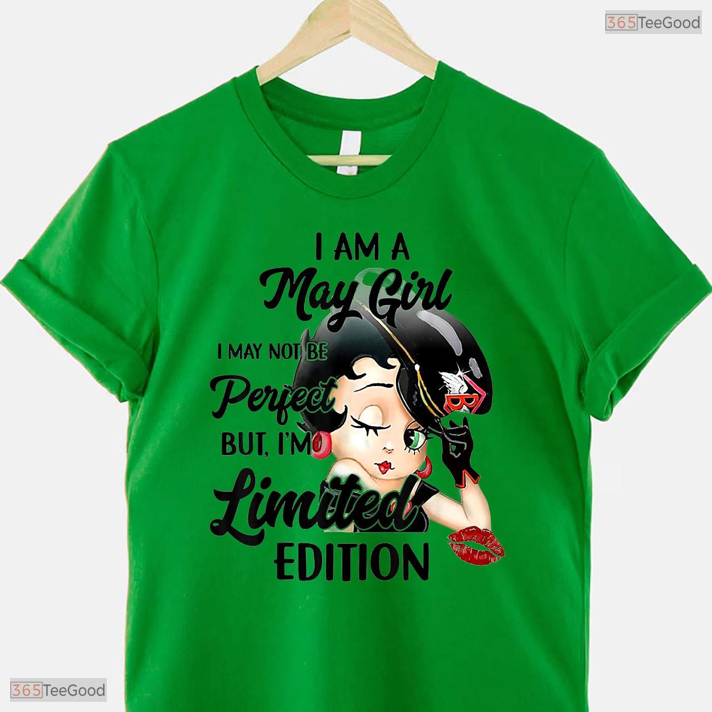 Limited Edition I Am A May Girl T-Shirt- Unique May Birthday Shirt For Women