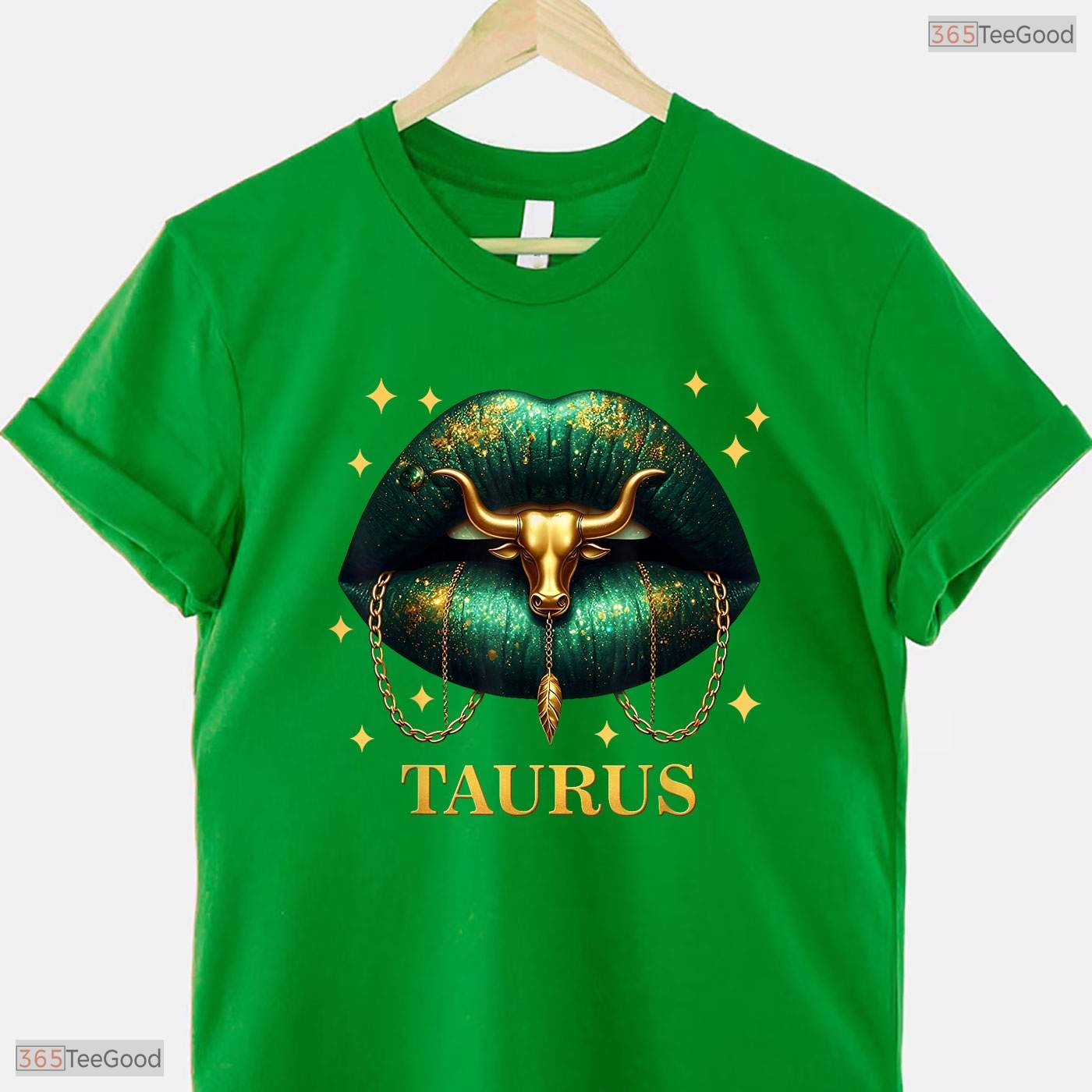 Taurus Queen Zodiac Sign Women Lips T-Shirt- Unique May Birthday Shirt Gift
