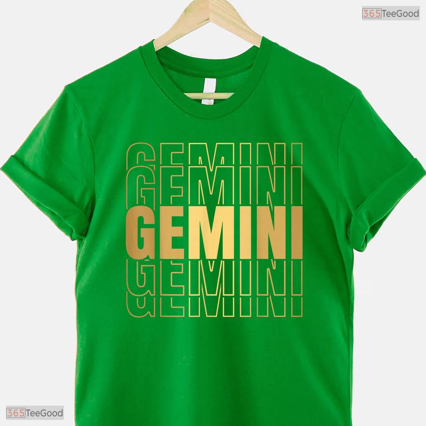 Funny Gemini Zodiac Sign Lover Women T-Shirt- Unique May Birthday Shirt Gift