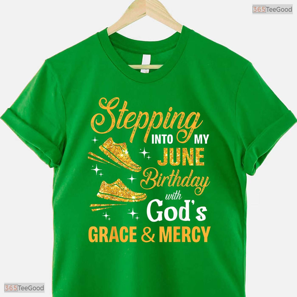 Blessed Stepping Into My May Birthday With God's Grace And Mercy Religious T-Shirt