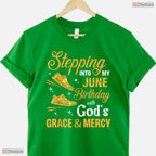 Blessed Stepping Into My May Birthday With God's Grace And Mercy Religious T-Shirt