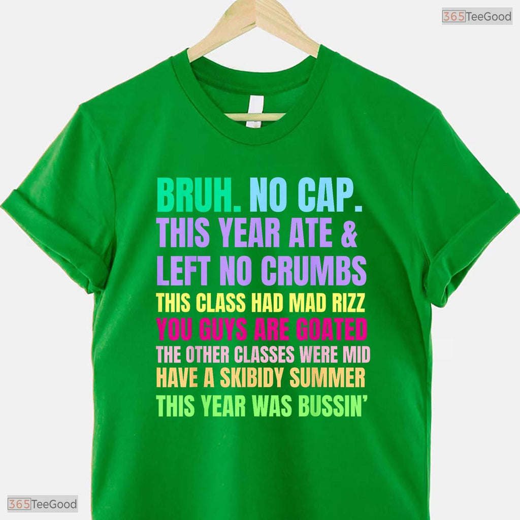 Funny Gen Alpha Slang Teacher T-Shirt- Cool May Birthday Shirt For Educators