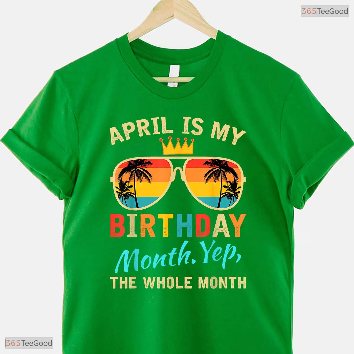 Awesome Yes The Whole Month Is My April Birthday T-Shirt For Spring Celebrations