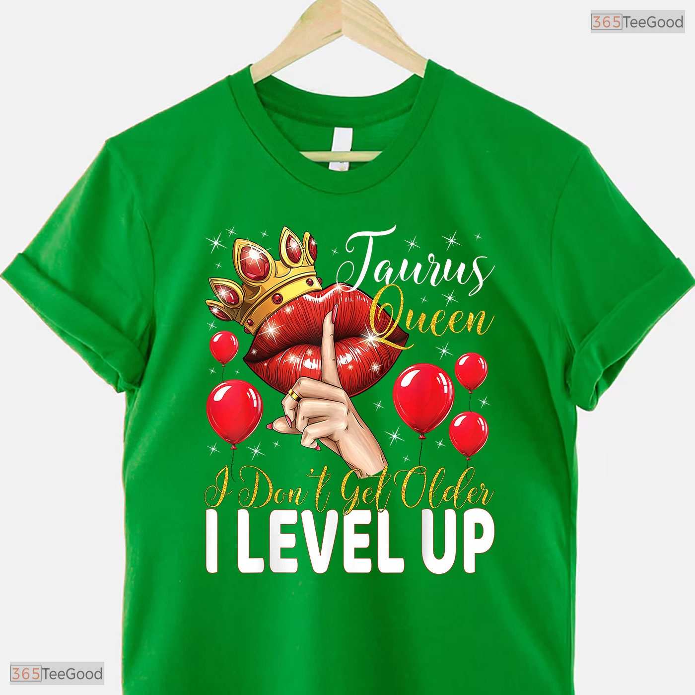 Taurus Queen I Level Up Gamer T-Shirt Awesome May Birthday Celebration Shirt