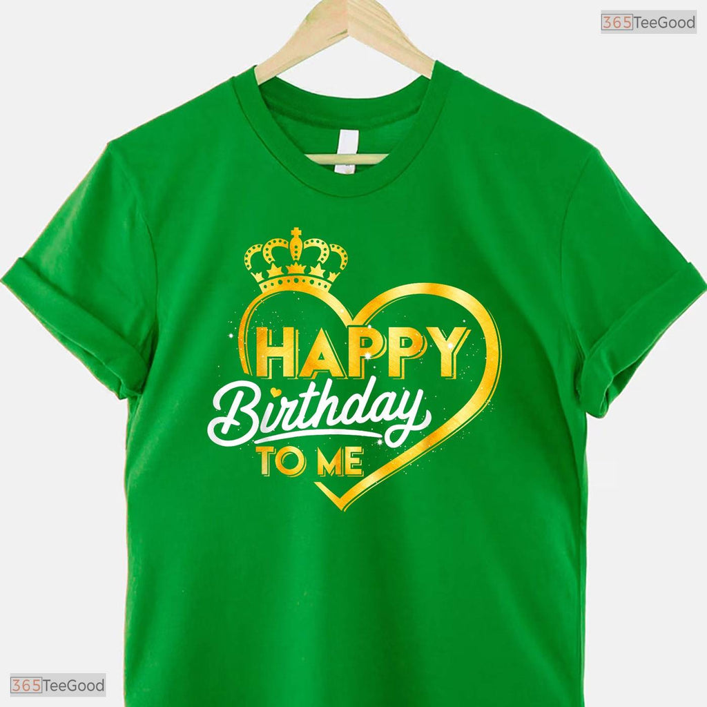 Happy Birthday To Me Black Queen Afro T-Shirt Cute May Birthday Shirt For Women